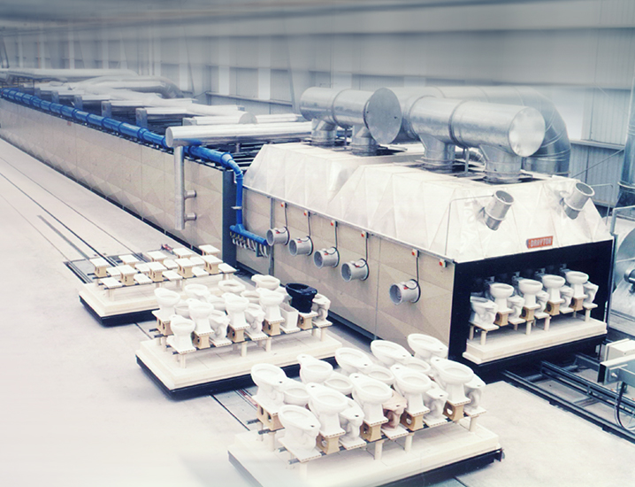 Sanitaryware machinery